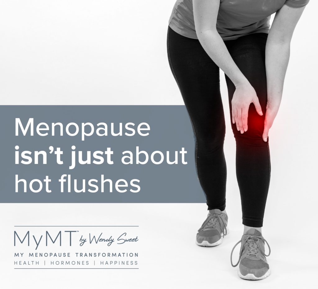 Menopause isn't just about hot flushes. Why your joints are sore in