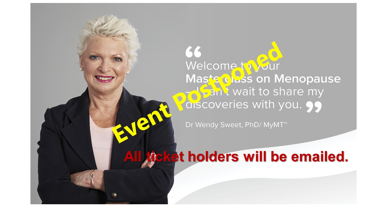 CHRISTCHURCH – Your Masterclass in Menopause