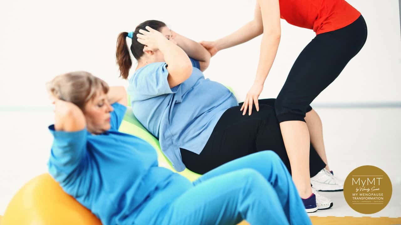 Swiss Balls & Overweight Women