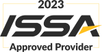 ISSA Approved Provider Logo 2023 Resized