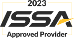 ISSA Approved Provider Logo 2023 Resized