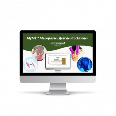 Menopause Peactitioner Course on Monitor 1080x1080